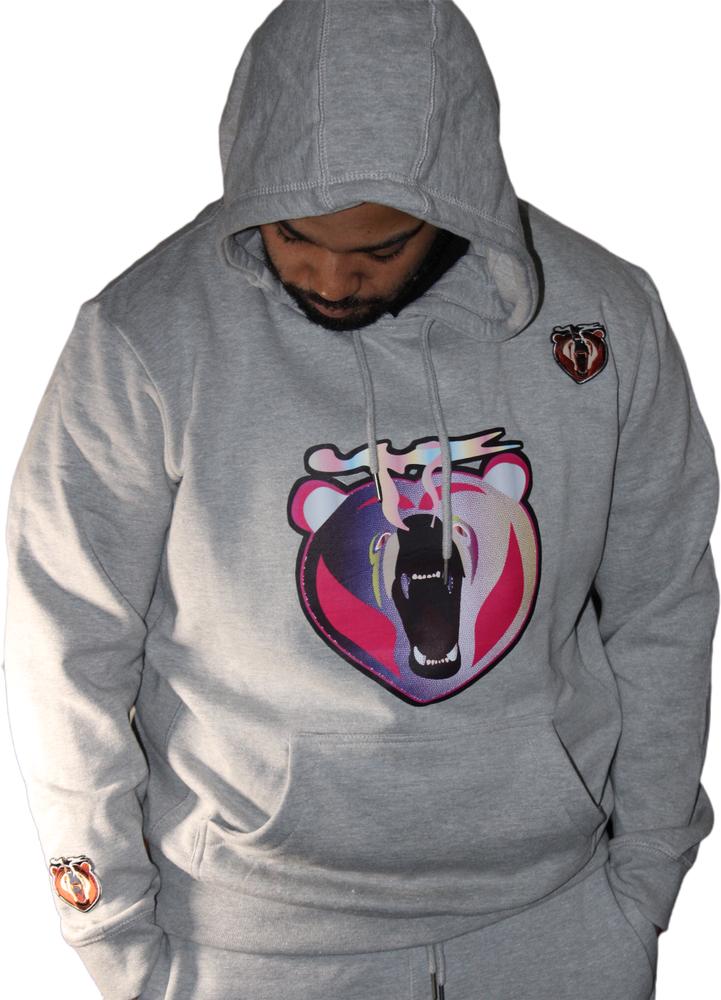 Pink Grizzong Hoodie