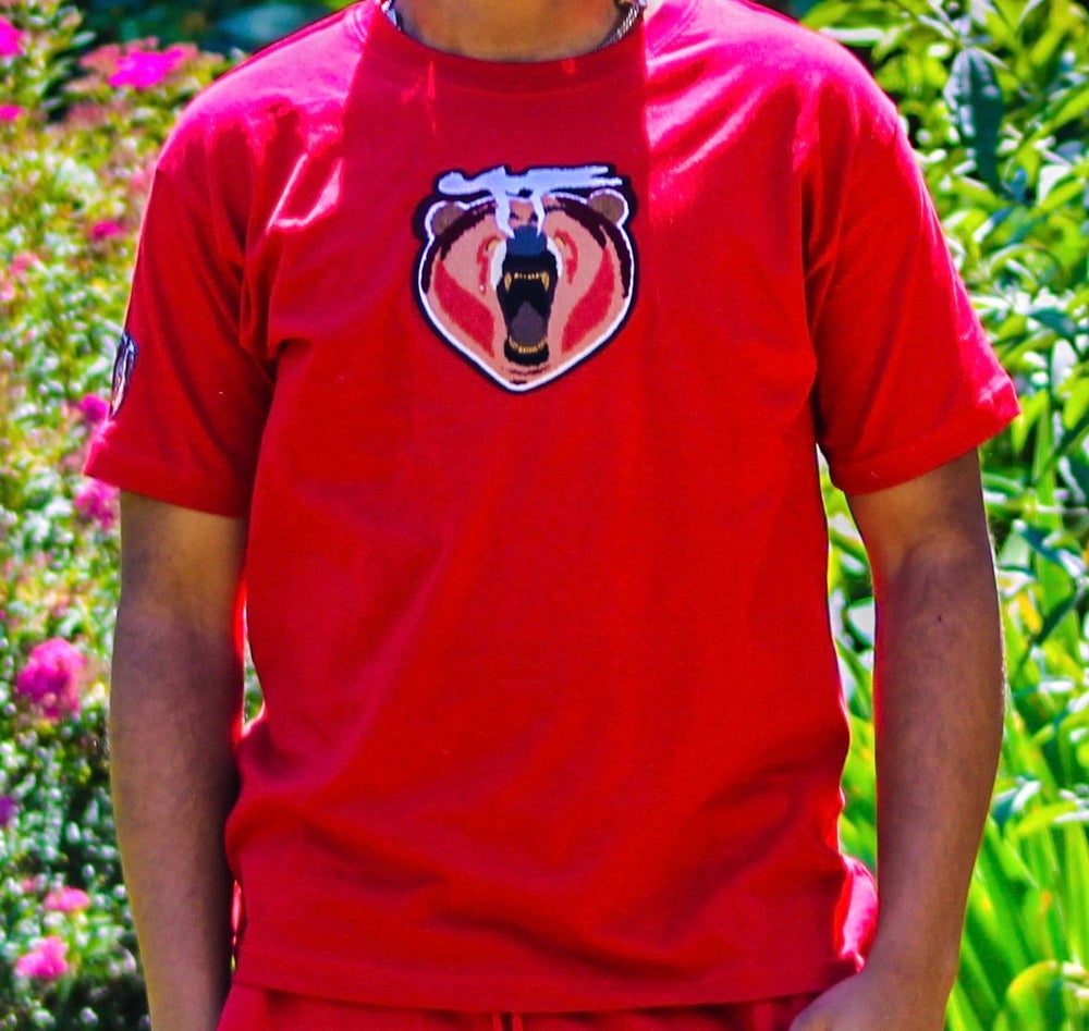 Red T-Shirt & Shorts Set