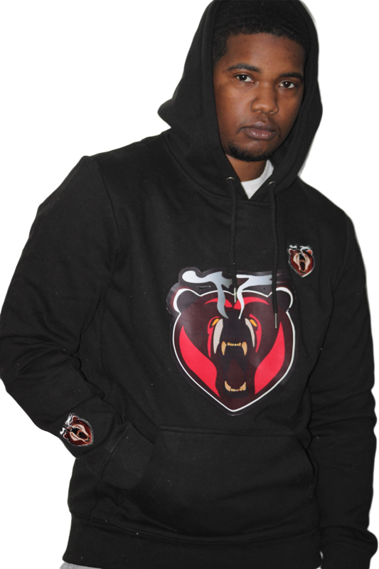 Red Grizzong Logo Hoodie