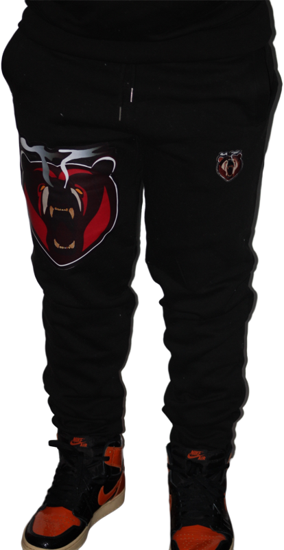 Red Grizzong Sweatpants